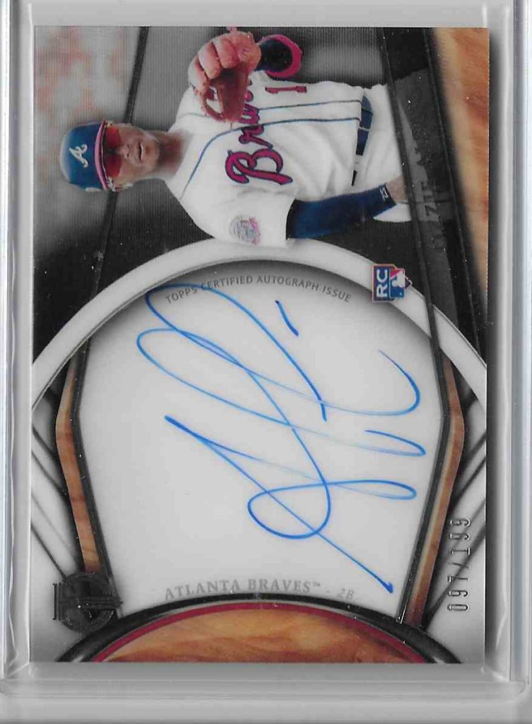 2018 Topps Tribute TA-OAL Ozzie Albies